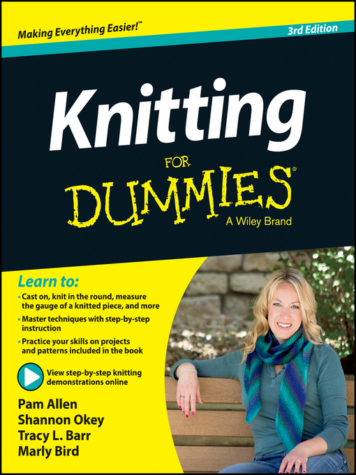 Title details for Knitting For Dummies by Allen - Available